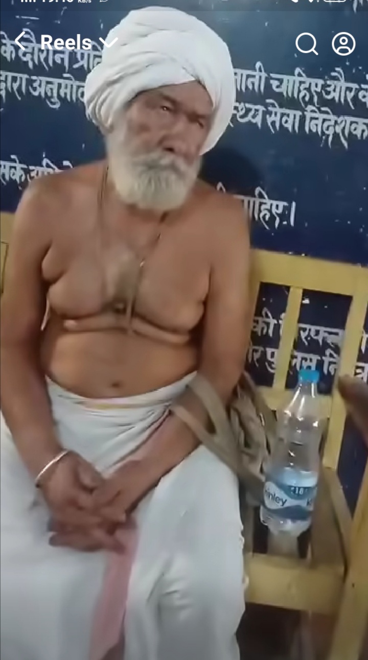 मंदिर परिसर पर महंत द्वारा गौमाता को बाध कर प्रताड़ित करने पर पुजारी सहित दो गिरफ्तार