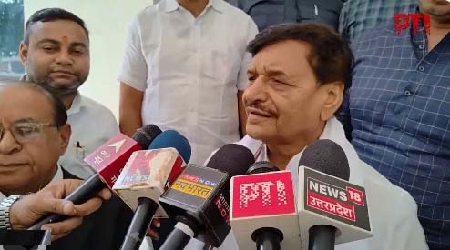 डीएम से मिले शिवपाल यादव, बोले- बिजली और पानी के संकट से बेहाल है प्रदेश; भाजपा सरकार पर साधा निशाना