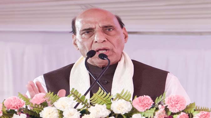 रक्षा मंत्री राजनाथ सिंह ने भारत की जीडीपी वृद्धि को मजबूती का प्रतीक बताया, पीएम मोदी के नेतृत्व को सराहा