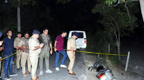 पुलिस और बदमाशों की मुठभेड़ में इनामी बदमाश असलम के पैर में लगी गोली; एक फरार