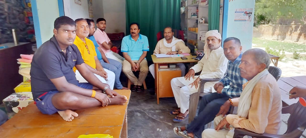 धाता में कांग्रेस की बैठक संपन्न