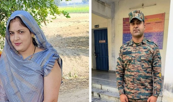 सेना के जवान ने दी पत्नी को खौफनाक मौत, हत्या कर नहर में फेंकी लाश