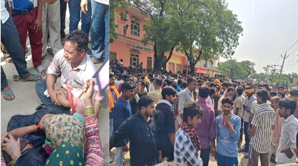 मथुरा में दर्दनाक हादसा: बस से उतरते ही छात्र को रौंदा, मासूम की मौके पर हुई मौत, कॉलेज में की तोड़फोड़