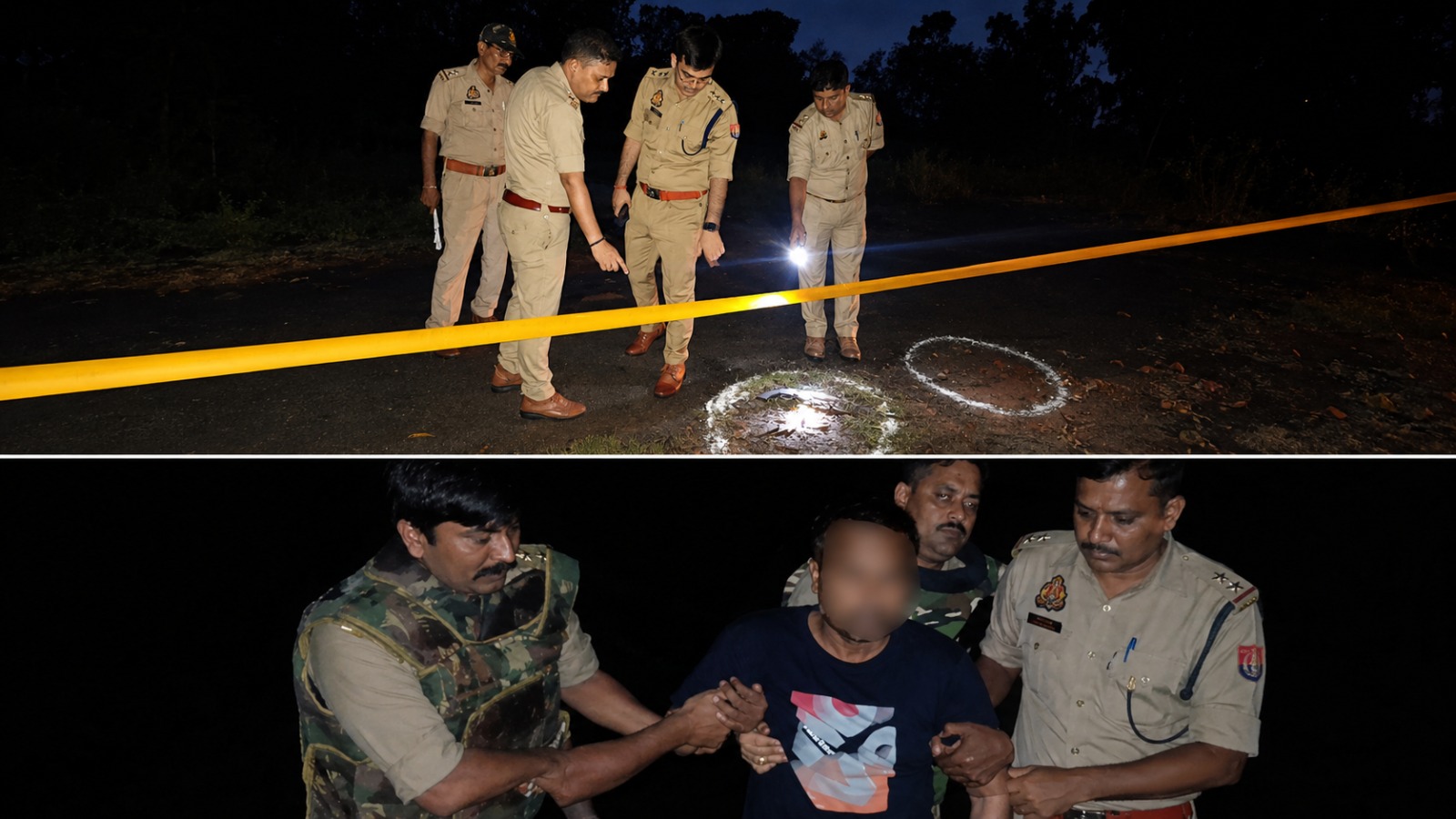 पुलिस मुठभेड़ में हिस्ट्रीशीटर शाहनवाज उर्फ साहिल गिरफ्तार, पैर में लगी गोली, साथी फरार