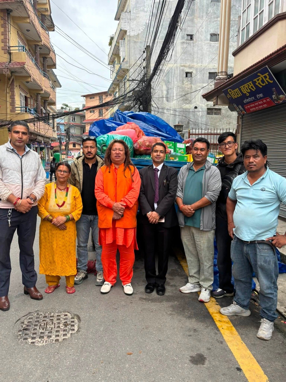 नेपाल आपदा पीड़ितों के लिए मानवता की मिसाल बनी अंतरराष्ट्रीय मीडिया वेलफेयर एसोसिएश नेपालश्री श्री श्री दिव्य शक्ति शिव शक्ति बाबा जी