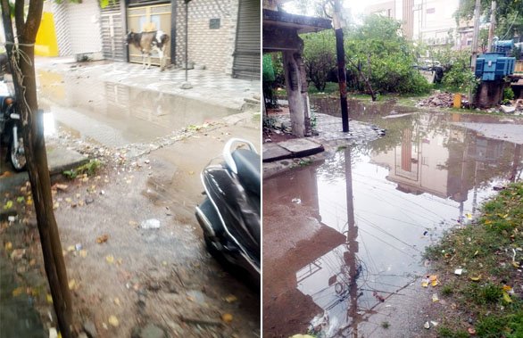 जलभराव में डूबा कानपुर, विभागों में शुरू ‘ठीकरा फुटबॉल’